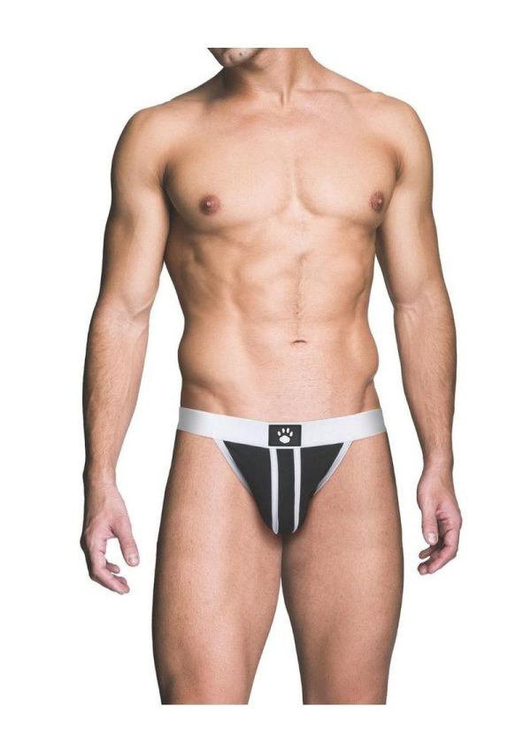Prowler RED Ass-Less Jock - XL - White/Black