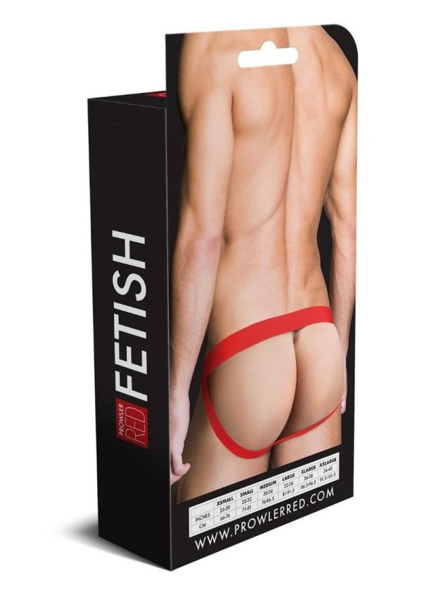 Prowler RED Ass-Less Jock - Large - Red