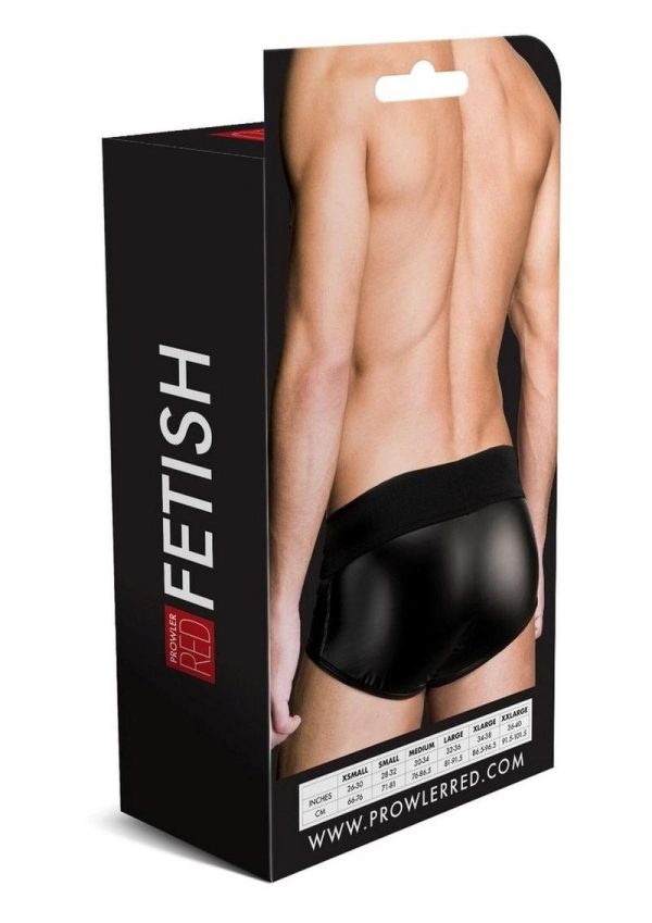 Prowler RED Wetlook Brief - Small - Black