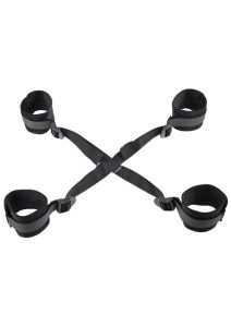 Sex and Mischief Brat Hog Tie - Black