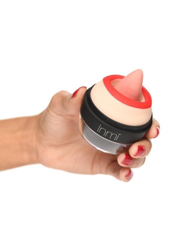 Lickgasms Lady Licker 10X Rechargeable Silicone Clitoral Stimulator - Black/Vanilla