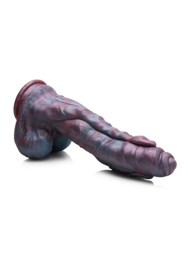Creature Cocks Hydra Sea Monster Silicone Dildo - Blue/Purple/Red