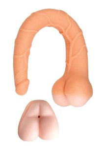 Realcocks 3 in 1 Masturbator 14in - Vanilla