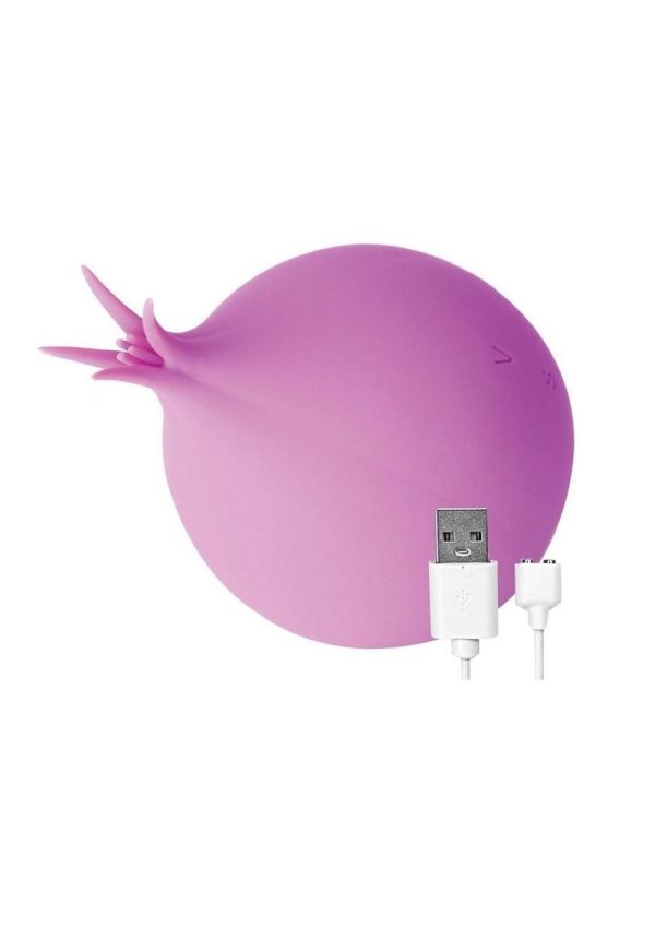 Princess Clit-Tastic Rechargeable Silicone Suction Tickler - Lavender