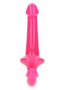 RealRock Strapless Strap-On Glow in the Dark Dildo 6in - Pink