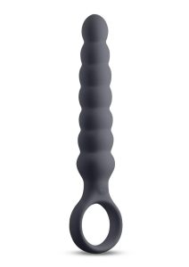 Desire Lucent Rechargeable Silicone Flexible Anal Beads - Black
