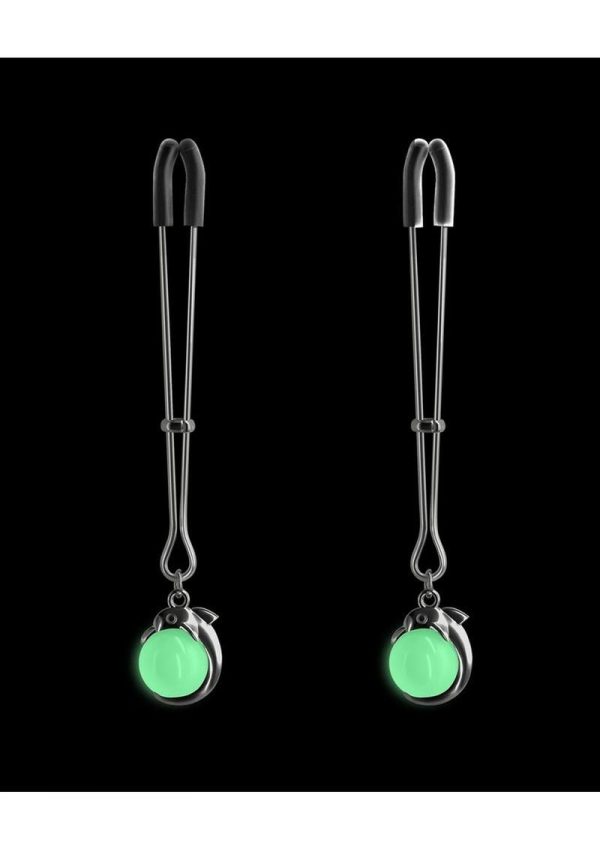 Bound Nipple Clamps G1 Iron Glow in the Dark - Gray