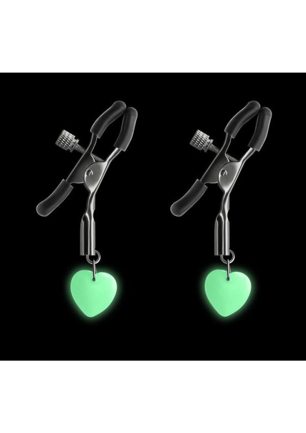 Bound Nipple Clamps G3 Iron Glow in the Dark - Gray