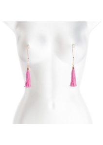 Bound Nipple Clamps T1 - Rose Gold/Pink