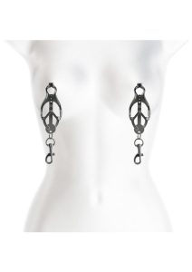 Bound Nipple Clamps C3 - Gunmetal Gray