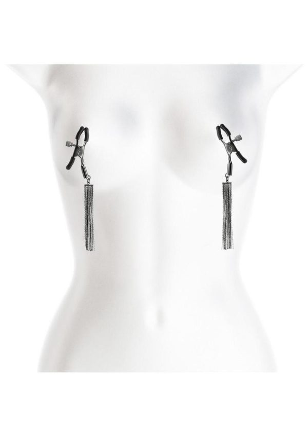 Bound Nipple Clamps D2 - Gunmetal Gray