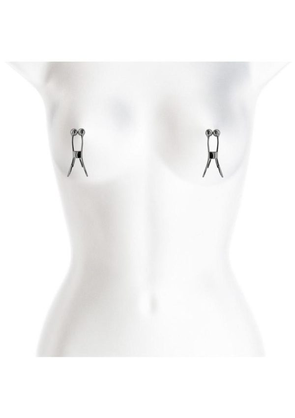Bound Nipple Clamps C1 - Gunmetal Gray