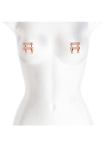 Bound Nipple Clamps V1 - Rose Gold