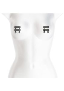 Bound Nipple Clamps V1 - Gunmetal Gray