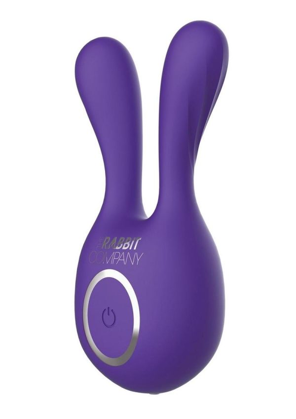 The Rabbit Company The Ears Plus Rabbit Rechargeable Silicone Stimulator - Purple