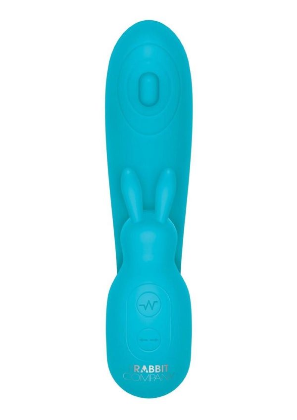 The Rabbit Company The Internal Rabbit Rechargeable Silicone Vibrator - Blue