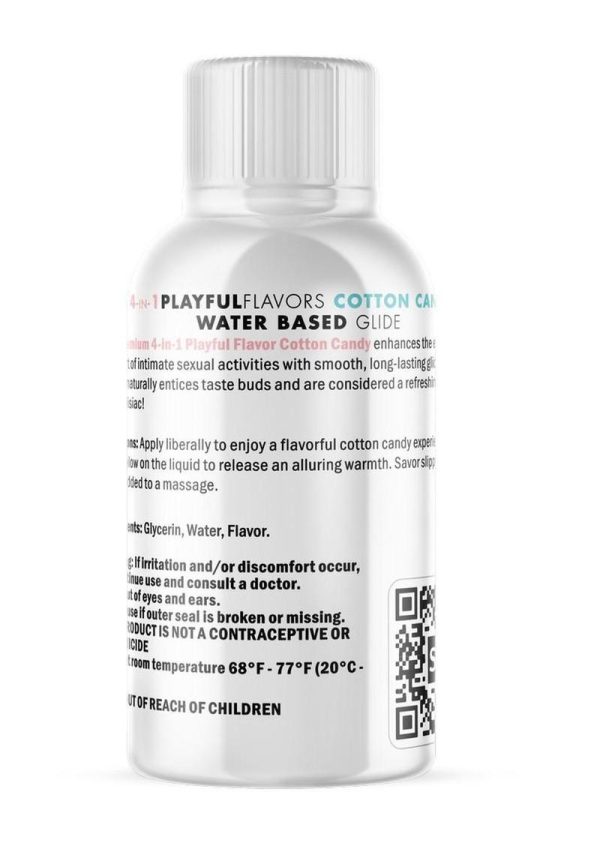 Swiss Navy 4 In 1 Flavored Lubricant 1oz - Cotton Candy