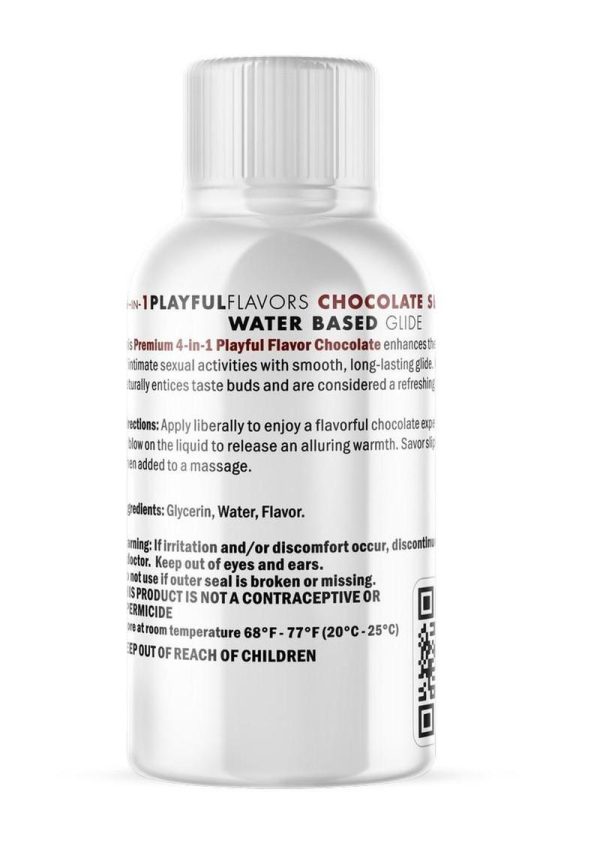 Swiss Navy 4 In 1 Flavored Lubricant 1oz - Chocolate Sensation