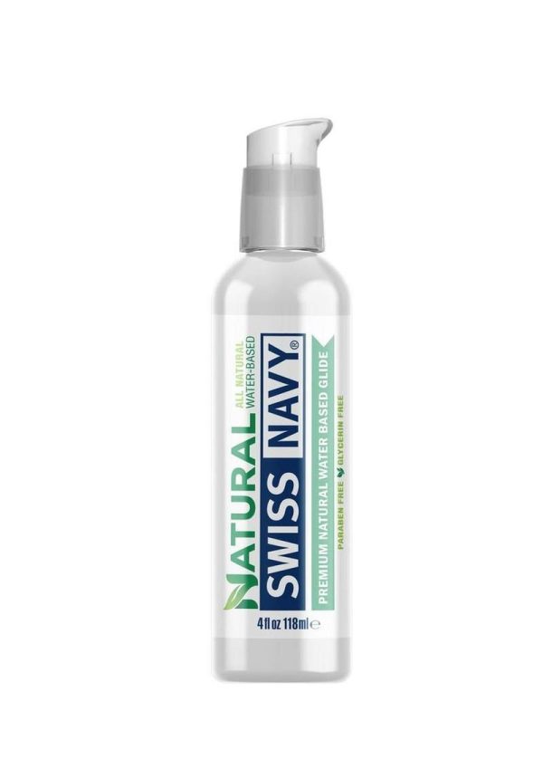 Swiss Navy Natural Water Based Lubricant 4oz
