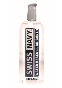 Swiss Navy Water Based Lubricant 16oz/473ml