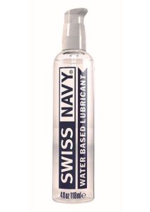 Swiss Navy Water Based Lubricant 4oz/118ml