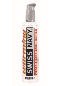 Swiss Navy Warming Water Based Lubricant 4oz/118ml