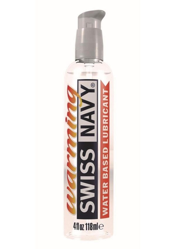 Swiss Navy Warming Water Based Lubricant 4oz/118ml