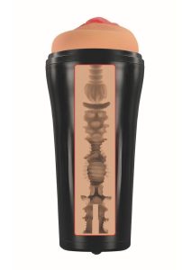 Mistress Vibrating BioSkin Pussy Masturbator - Vanilla