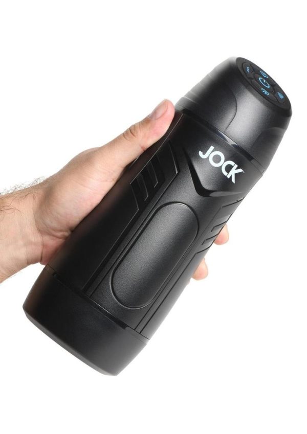 JOCK 9X Sucking and Vibrating Masturbator - White