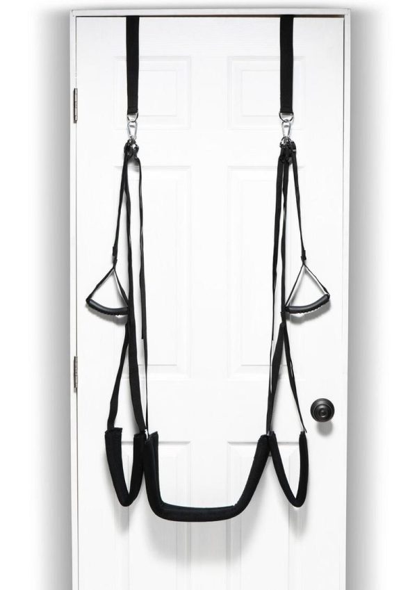 Bedroom Bliss Lover`s Door Swing - Black