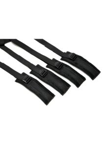 Bedroom Bliss Lover`s Bed Restraint System - Black