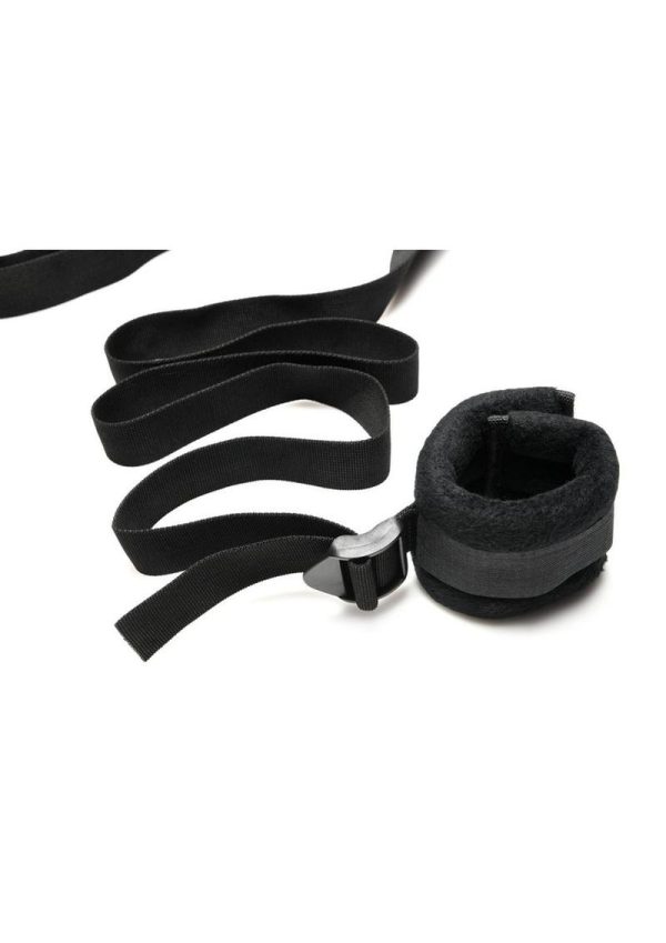 Bedroom Bliss Lover`s Bed Restraint System - Black