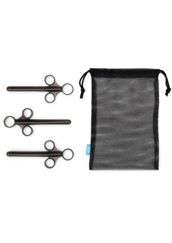 B-Vibe Lubricant Applicator (3 per Pack) - Black