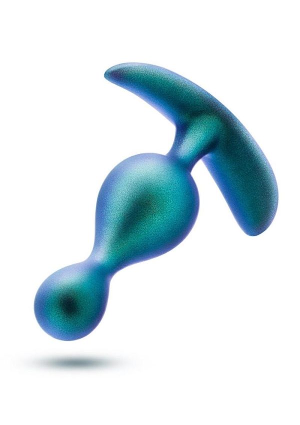 Anal Adventures Matrix Photon Plug Silicone Anal Plug - Neptune Teal