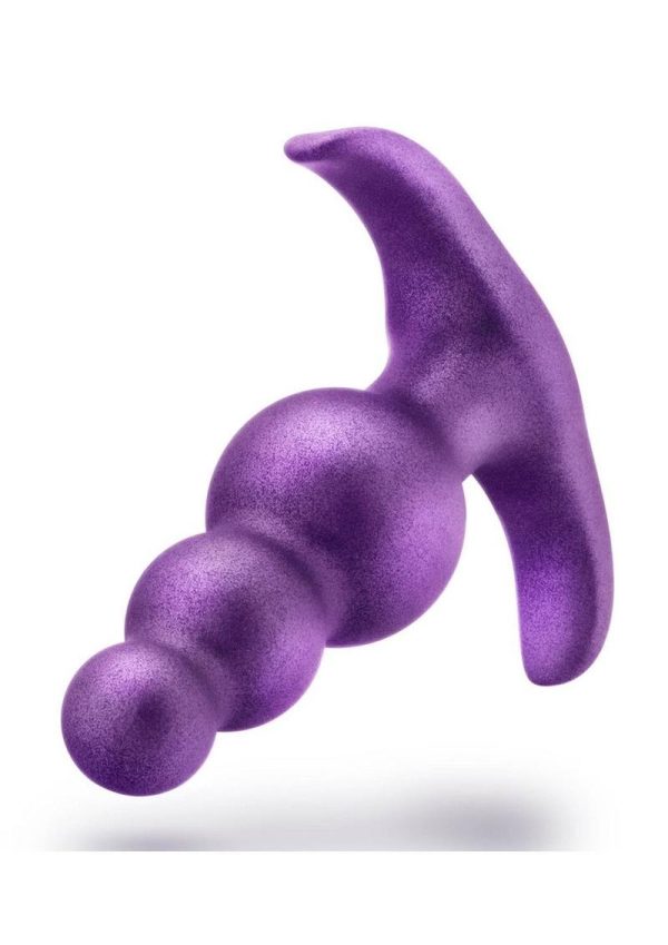 Anal Adventures Matrix Supernova Plug Silicone Anal Plug - Galatic Purple