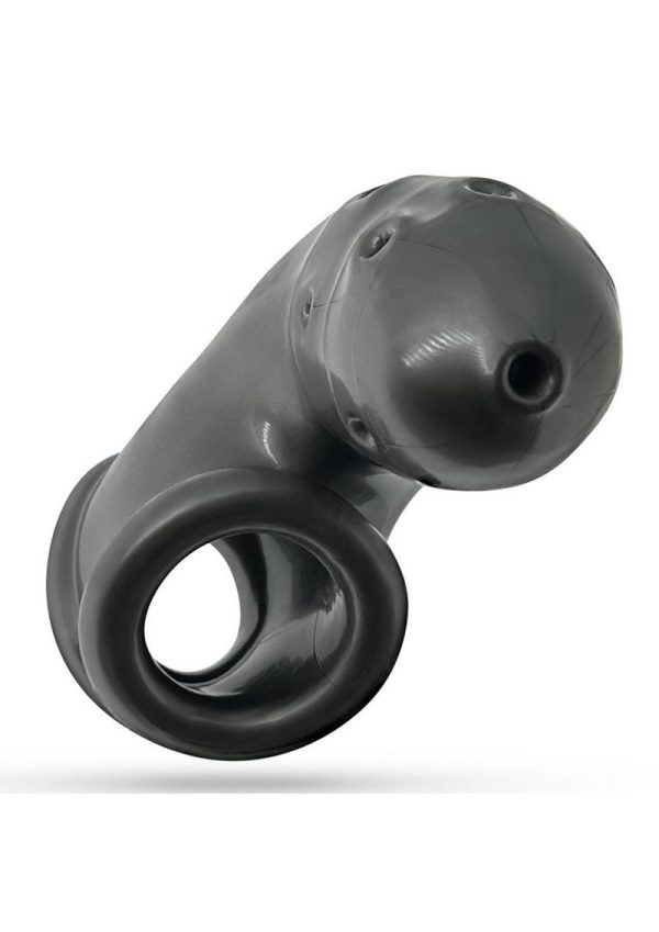Airlock Air-Lite Vented Silicone Chastity - Steel