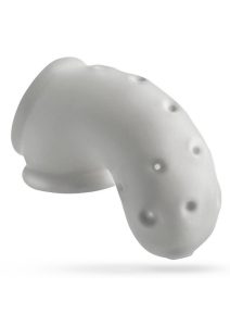 Airlock Air-Lite Vented Silicone Chastity - White Ice