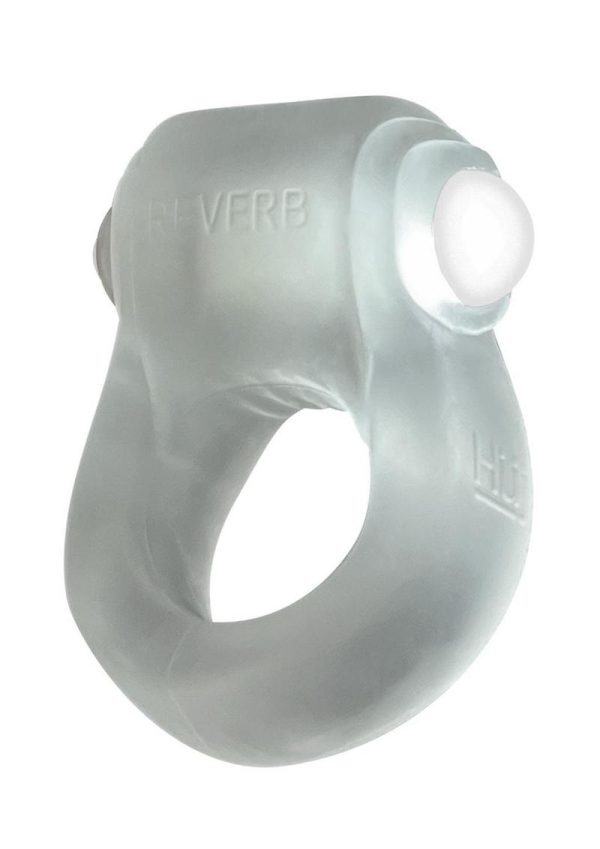Glowdick Silicone Cockring with LED - Clear Ice