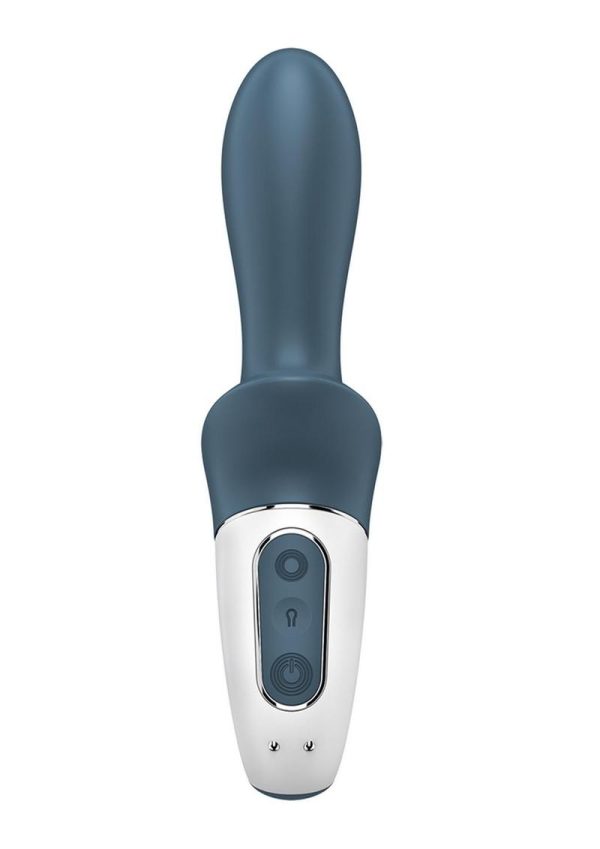 Satisfyer Air Pump Booty 2 Rechargeable Silicone Anal Probe - Gray