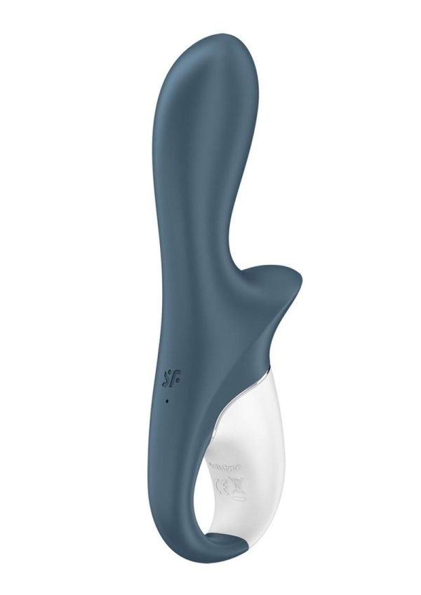 Satisfyer Air Pump Booty 2 Rechargeable Silicone Anal Probe - Gray