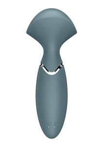 Satisfyer Mini Wand-er Rechargeable Silicone Massager - Grey