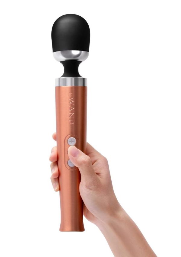 Le Wand Diecast Rechargeable Massager - Rose Gold
