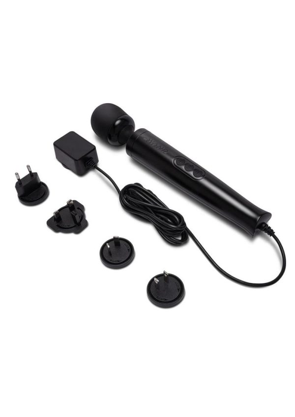 Le Wand Diecast Plug-in Massager - Black