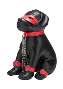 Prowler RED Bondage Puppy Captain Chains - Black/Red