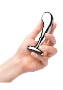 B-Vibe Stainless Steel P-Spot Training Set - Silver
