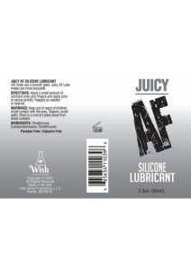 Juicy AF Silicone Lubricant 2oz