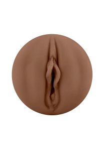 Zero Tolerance Tight Lipped Rechargeable Pussy Masturbator - Chocolate