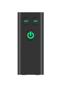 Nexus Bendz Prostate Edition Bendable Rechargeable Silicone Prostate Massager with Remote Control - Black