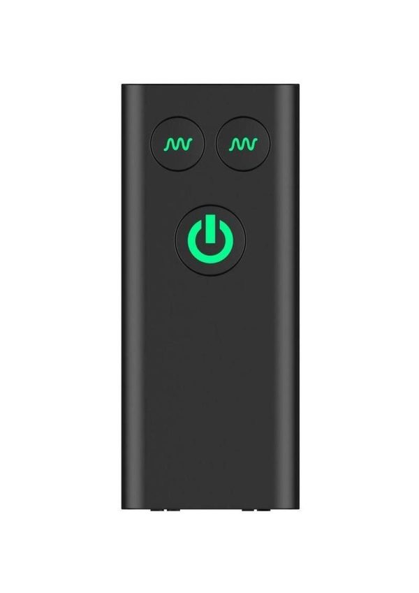 Nexus Bendz Prostate Edition Bendable Rechargeable Silicone Prostate Massager with Remote Control - Black