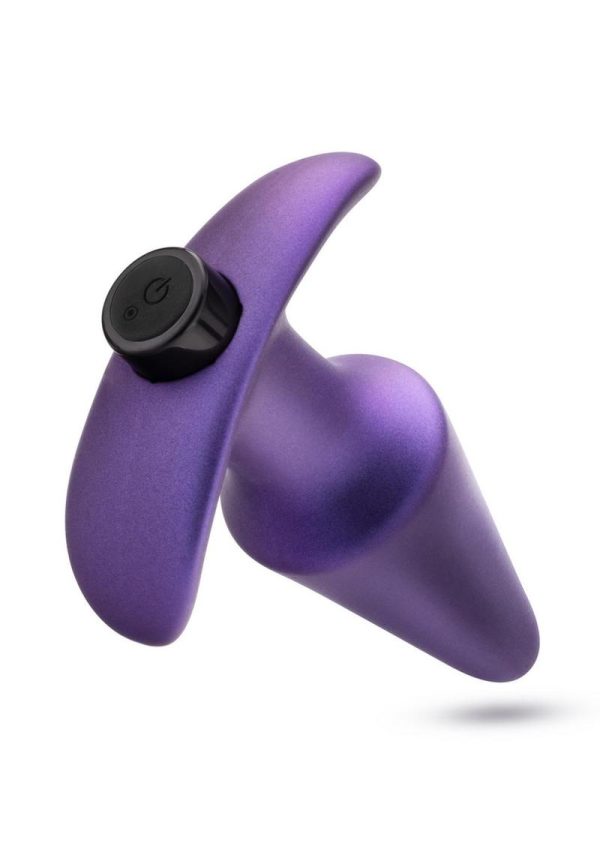 Anal Adventures Matrix Interstellar Plug Rechargeable Silicone Anal Plug - Astro Violet